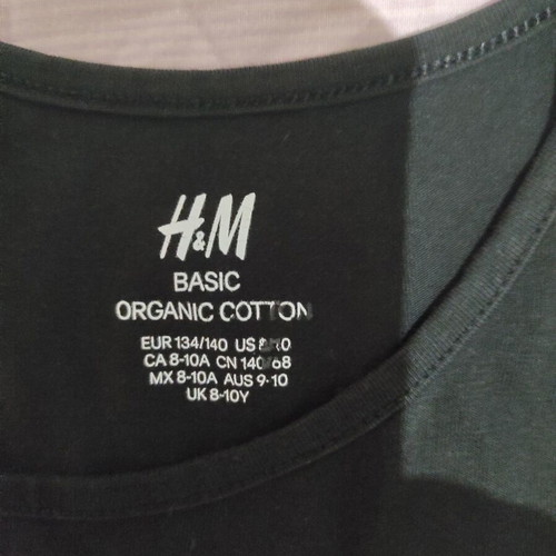 H&M Black Sleeveless Top like new, size 8-10 years