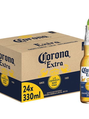 Corona beer box 24 pieces new