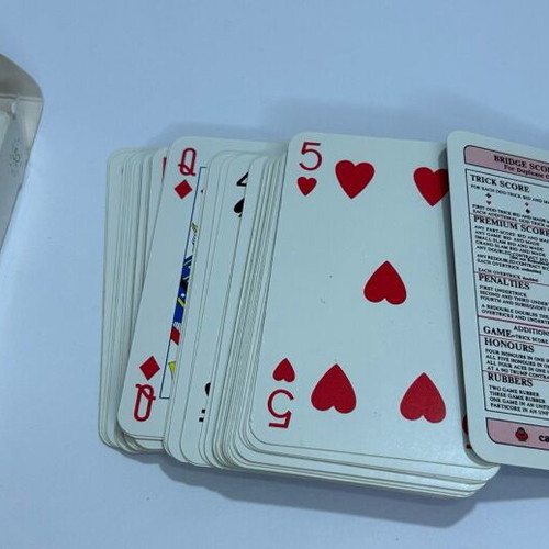 Silk Cut playing cards used, 54 cards, in very good condition