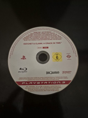 Ratchet & Clank: A Crack in Time PS3 promo disc used