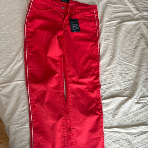Gant women's pants new, classic, red, size 27
