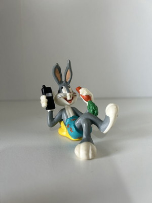 Bugs Bunny figure vintage, used collectible