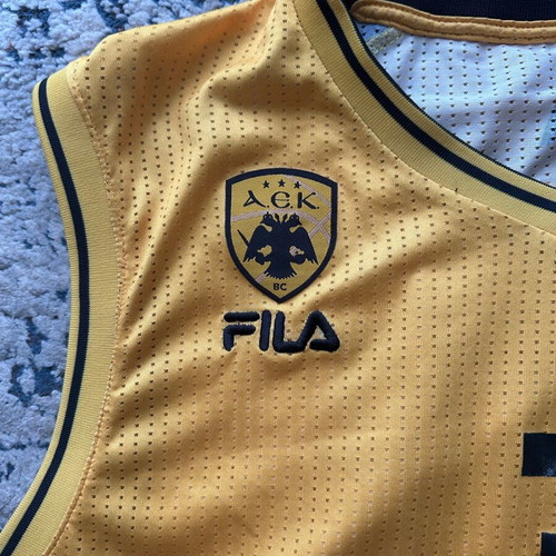 AEK Bogris Matchworn Jersey like new, size XXL