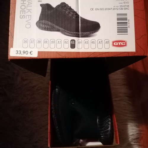 GTC Work Shoes Size 43 New
