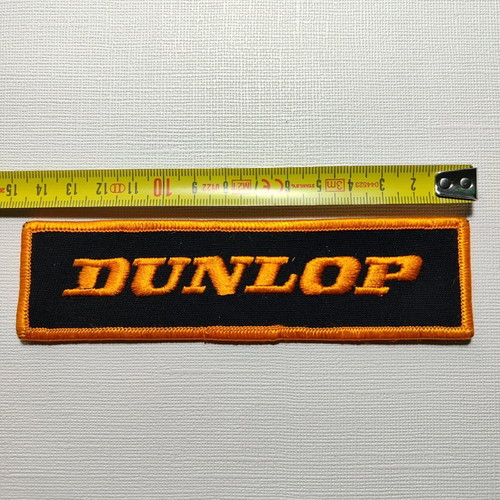 Dunlop retro racing patch used