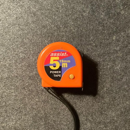 Measuring tape 5m used, very good condition
