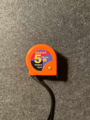 Measuring tape 5m used, very good condition