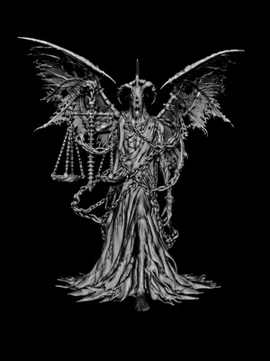 Demon de la balance resin miniature for Warhammer 40,000 and Kill Team