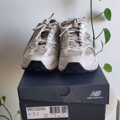 New Balance 530 sneakers like new, EU 40.5, white