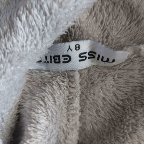 Miss Ebita sweatshirt like new for 8-year-old girl with hood and pockets
