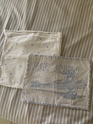 Zara Home decorative pillow covers like new, 38x38 and 38x28 cm