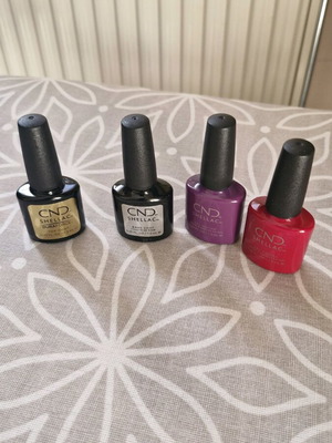 Cnd Shellac 4 pcs new, unused