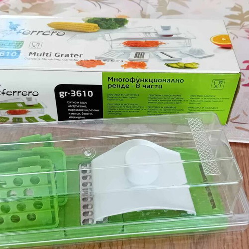 Multifunctional grater 8 pieces new