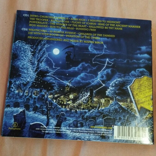 Iron Maiden Live After Death CD like new, metal