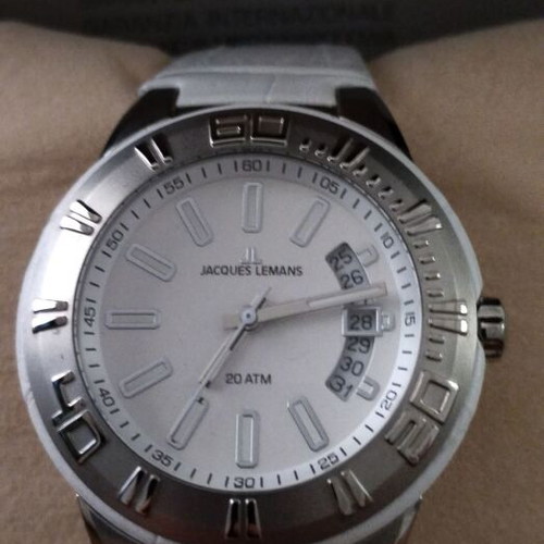 Jacques Lemans Miami Sport Yacht Ivory Edition men's watch