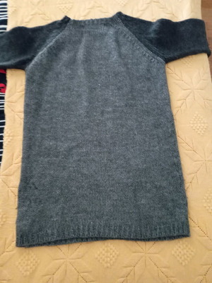 Wool oversized sweater Zara gray like new