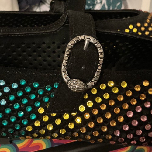 Kurt Geiger Mayfair Ballet Flats like new, multicolor