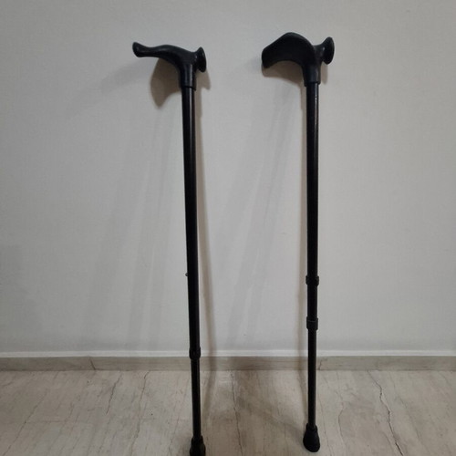 Orthopedic Walking Canes like new with adjustable height and ergonomic handle