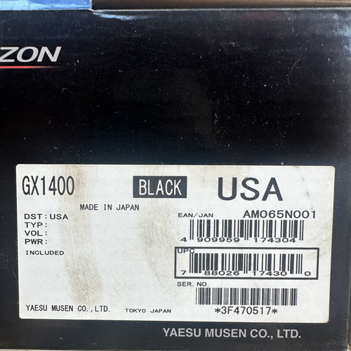 Standard Horizon GX 1400 VHF Marine Boat Radio new