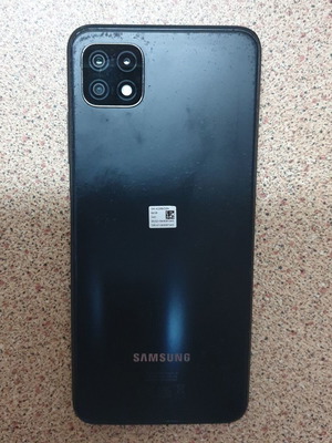 Samsung A22 5G 64GB 4GB used smartphone with cracked screen and NFC