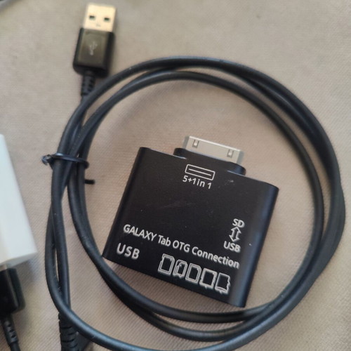 Bundle of telephony chargers and adaptors used