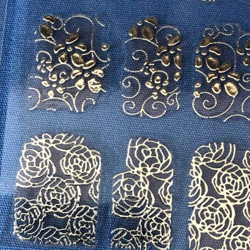 3D Nail Stickers pack of 4 new