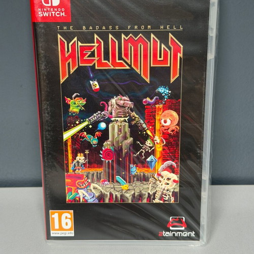 Hellmut The Badass From Hell Nintendo Switch new