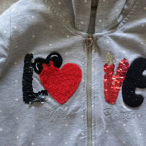 Zara sweatshirt and sweatshirt jacket for girl 4-5 years like new, 2 pieces