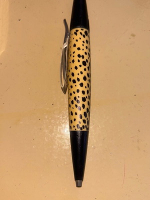 Faber-Castell vintage animal print pen screw type new