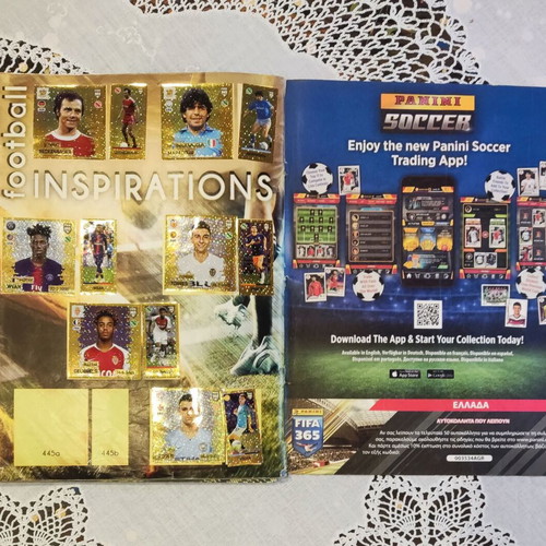 FIFA 365 2019 Panini sticker album used with missing stickers