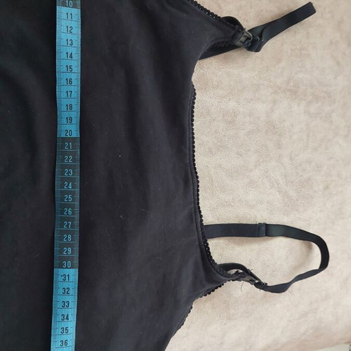 Prémaman maternity and nursing tank top size L like new black