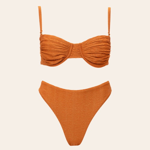 Vassia Kostara bikini size M like new, orange