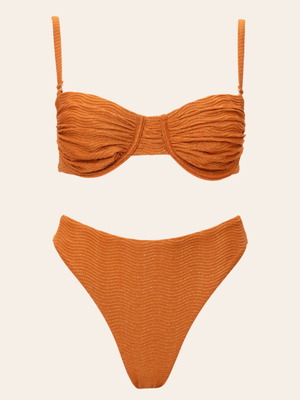 Vassia Kostara bikini size M like new, orange