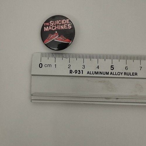 Ska Punk Suicide Madness Pin new 25mm