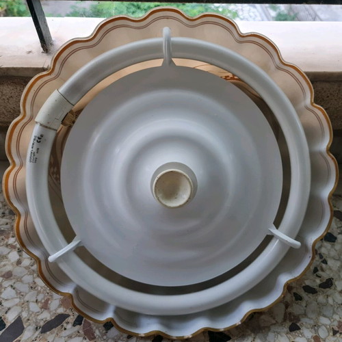 Kitchen ceiling light with fluorescent lamp