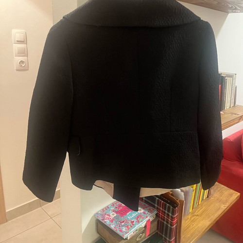 Jacket like new, short black, size S