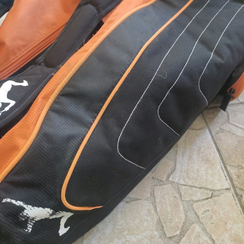Boris Becker tennis racquet bag used