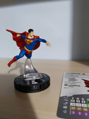 Миниатюра Heroclix Superman нова