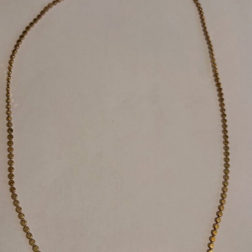 Gregio necklace like new, gold color
