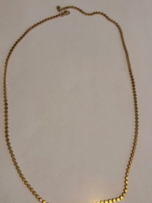 Gregio necklace like new, gold color