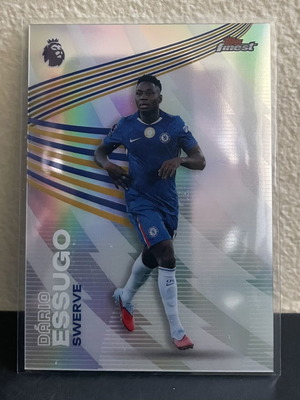 Dario Essugo 2025-26 Topps Finest Swerve #SV-13 Chelsea card like new