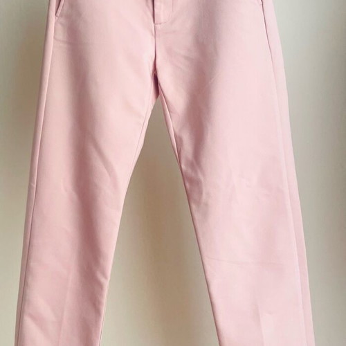 Bershka elastic pants new, pink, size XS