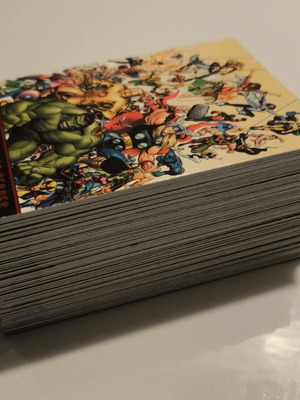 2012 Rittenhouse Marvel Greatest Heroes collectible card set 1-81 like new