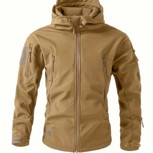 Tactical winter jackets coyote color new with padded lining