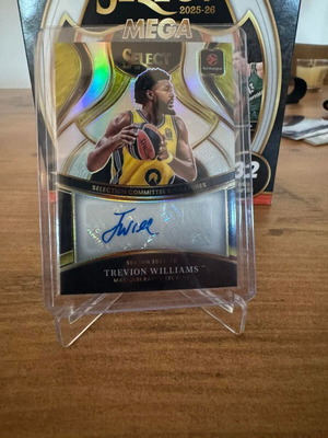 Panini Select Euroleague 2025-26 Trevion Williams auto card like new