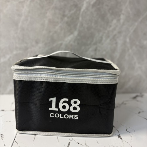 168 Colours Alcohol Marker Set, complete artist collection