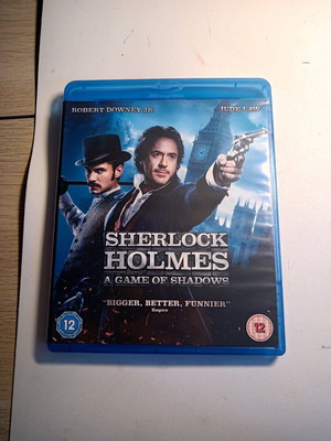 Sherlock Holmes A Game Of Shadows Blu-Ray καινούργιο με αγγλικούς υπότιτλους