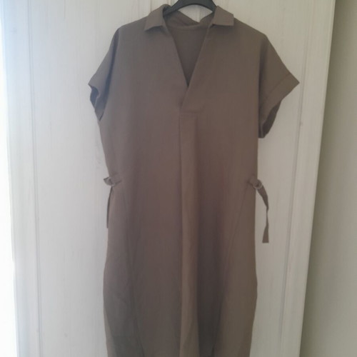 Rope Picnic dress like new, khaki