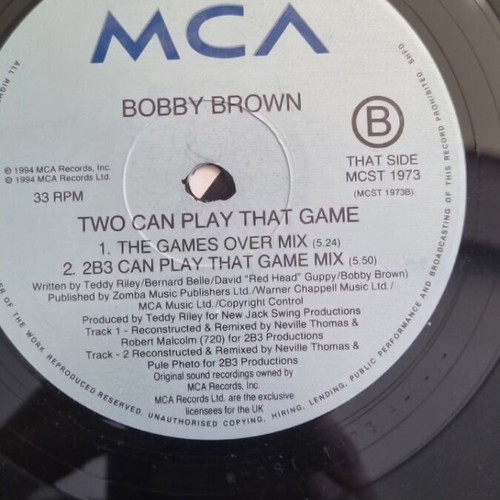Bobby Brown vinyl collection used