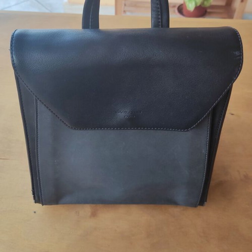 David Jones backpack with adjustable straps, black